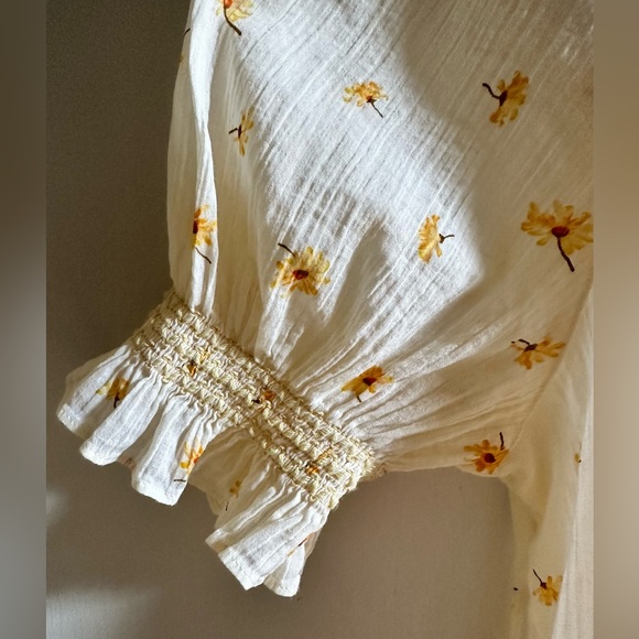 Madewell boho all-cotton daisy blouse - Picture 3 of 7